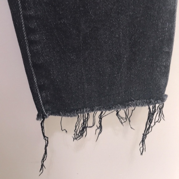 Pistola Monroe Cropped Cigarette jeans in Bandit distressed sz 24 - Picture 6 of 13